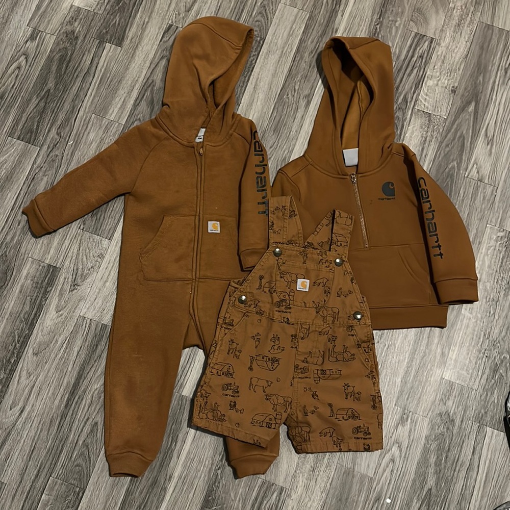 Carhartt toddler bundle size 12M-18M